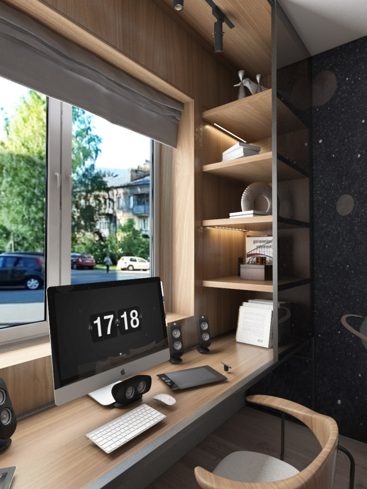 Современный лофт с нотками терракота