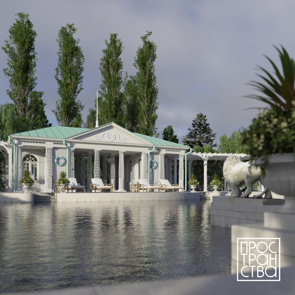 Проект купальни в Подмосковье