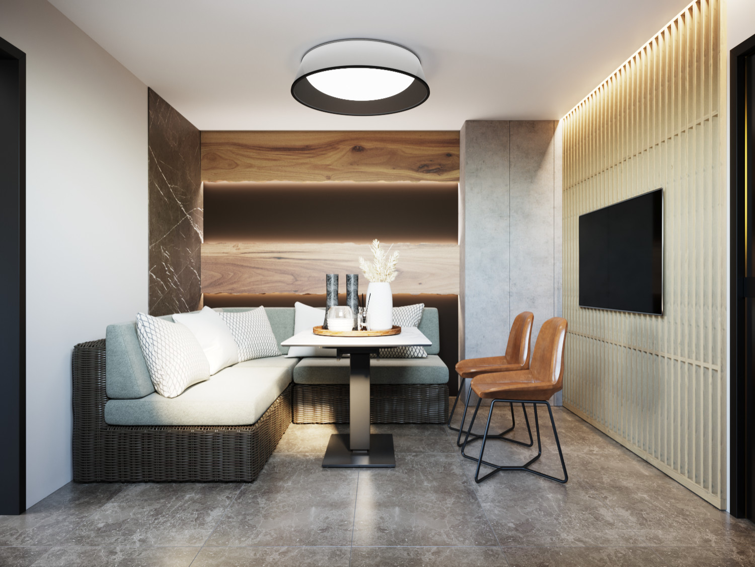 Банный комплекс в частном доме.