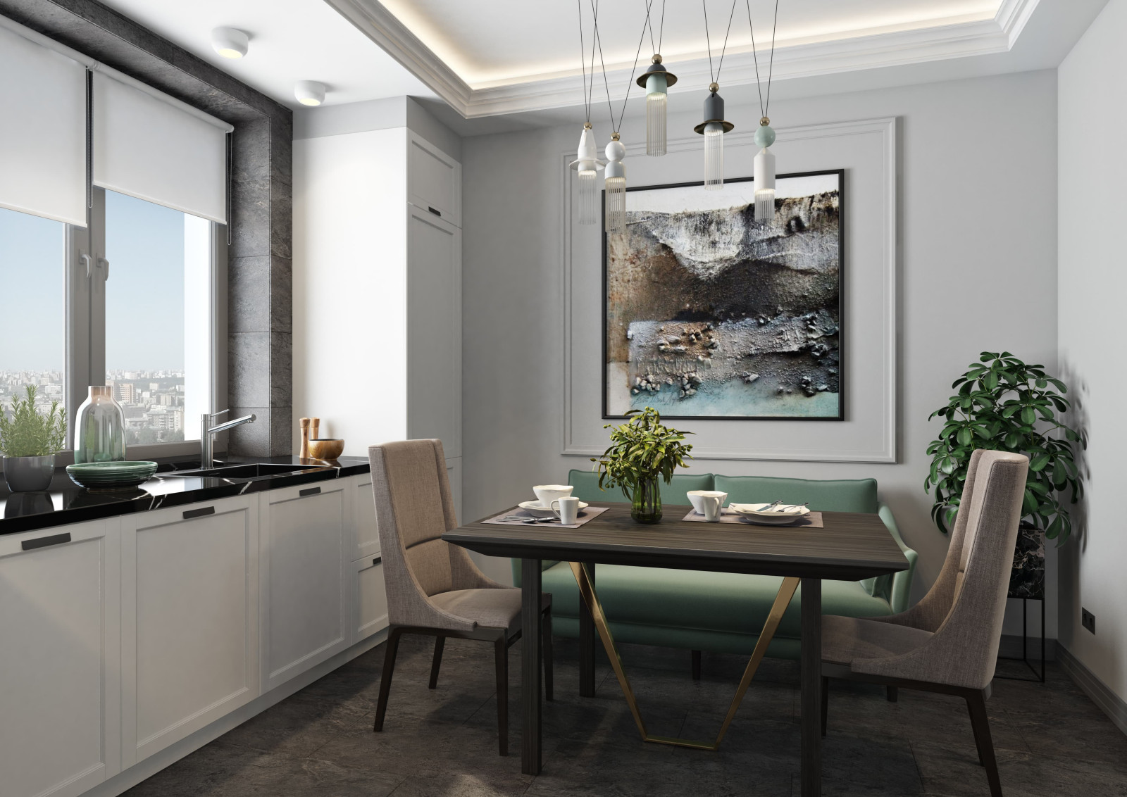 Дизайн и ремонт квартиры в ЖК «Алые Паруса» — Королевство белизны