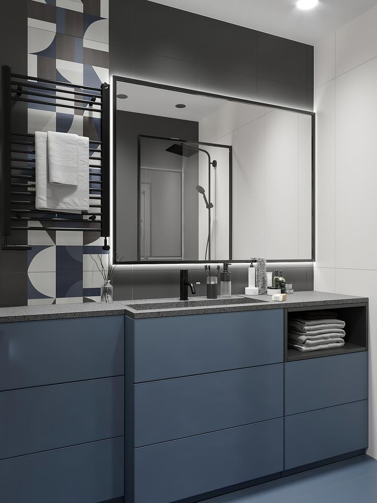 Проект Лаванда | Квартира 77 м2 Домодедово