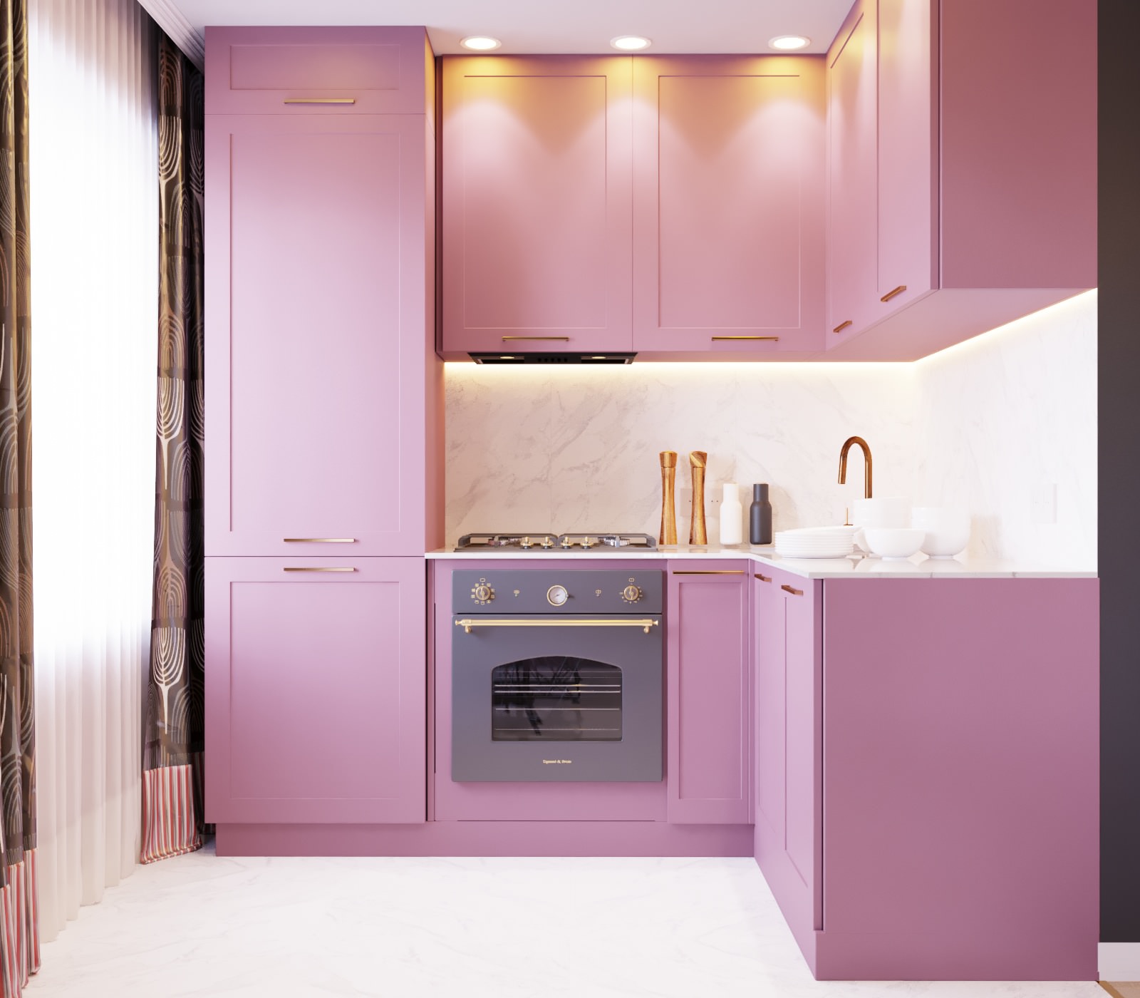 Дизайн квартиры для молодой девушки