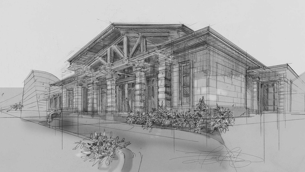 Эскизы - архитектура