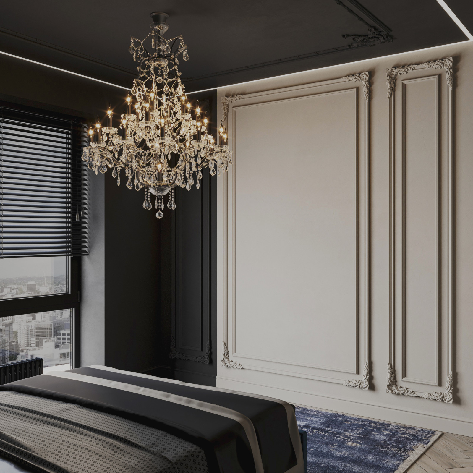 Интерьер, где царит ночь