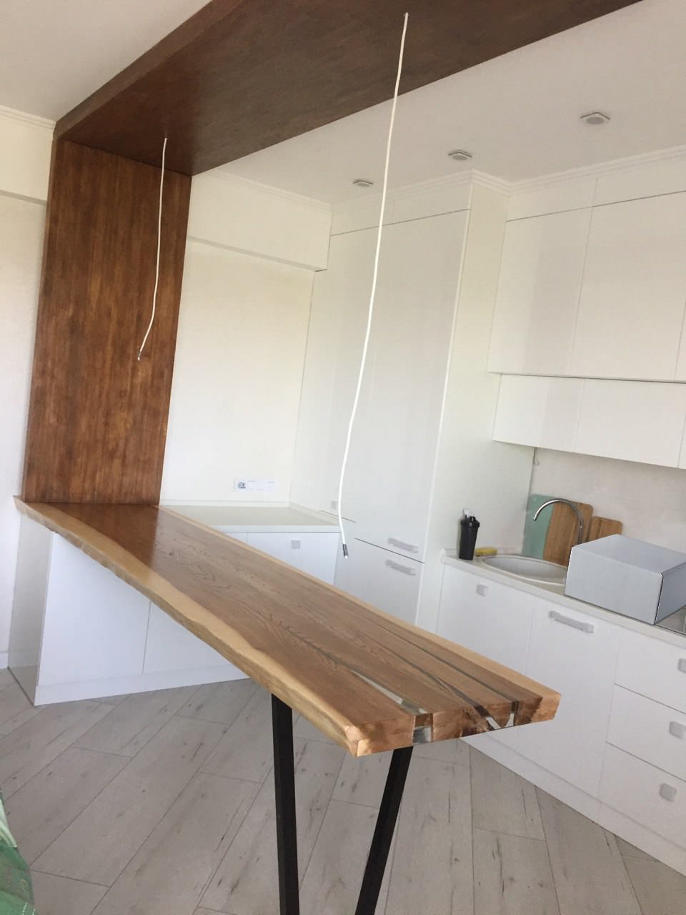 Барная стойка из карагача