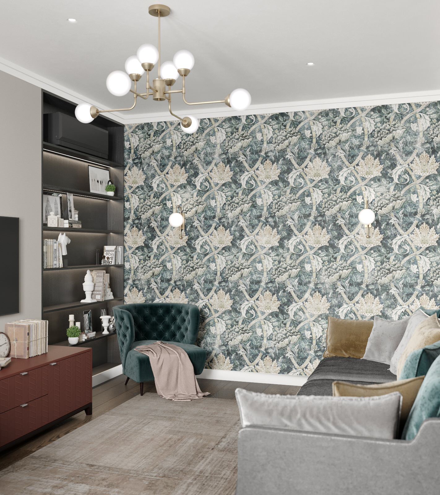 Интерьер городской квартиры в современном стиле