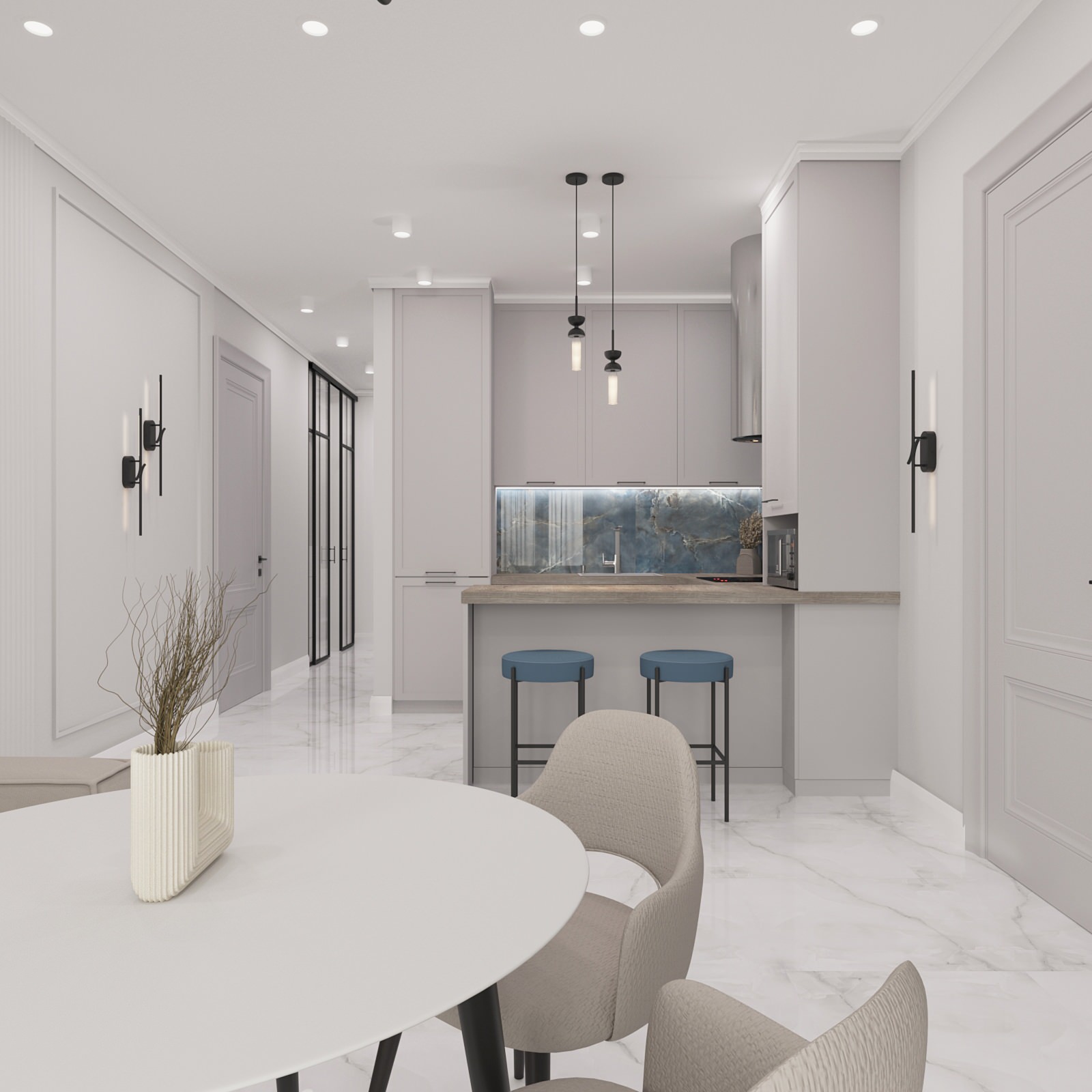 Квартира евродвушка в Русской Европе