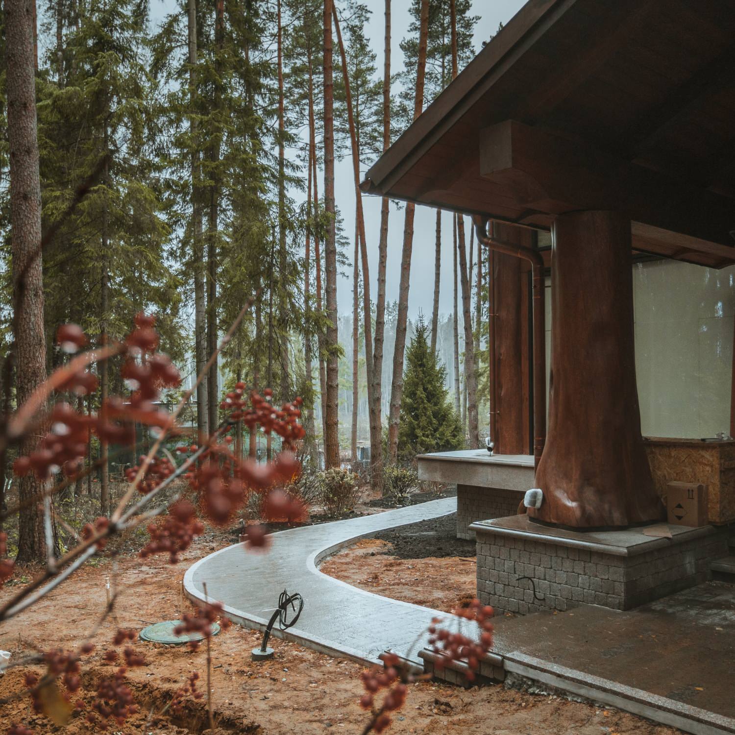 Сиговец. Большая баня в лесу