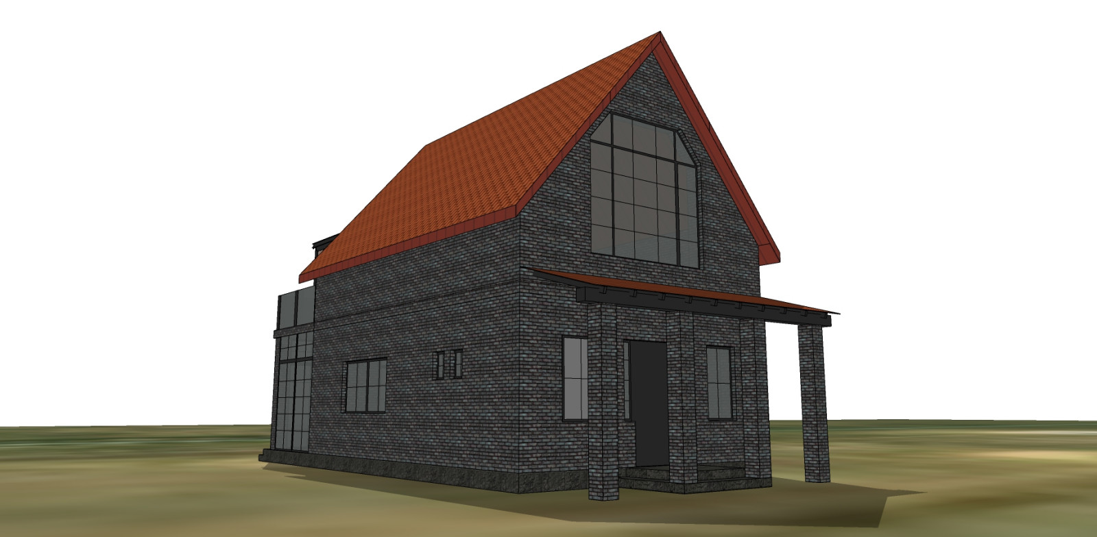 Разработка отделки и деталей типового проекта дома