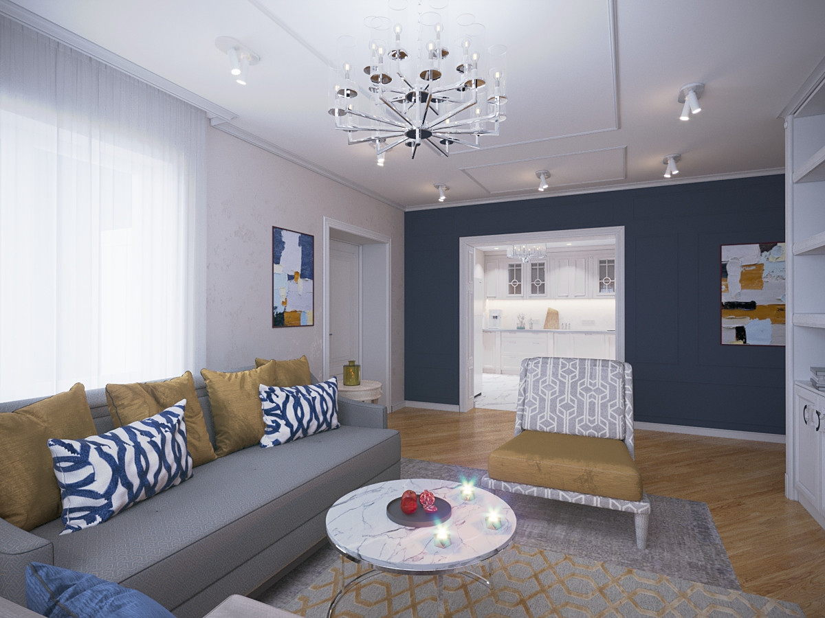 Проект дома в современной классике