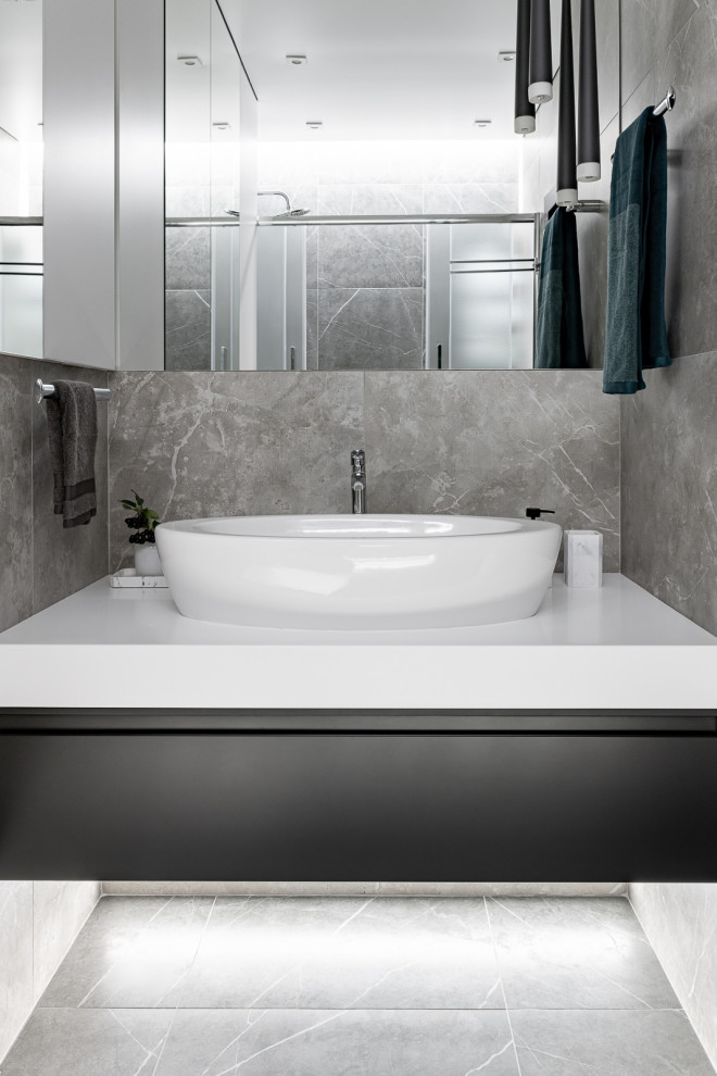 Уютная графичность. Квартира - отдых для семьи врачей