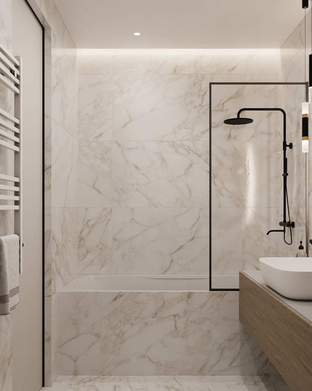 Дизайн-проект квартиры 60 кв.м в современном стиле