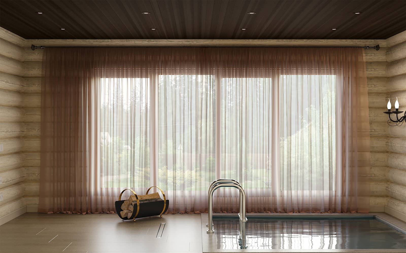 Интерьер банного комплекса