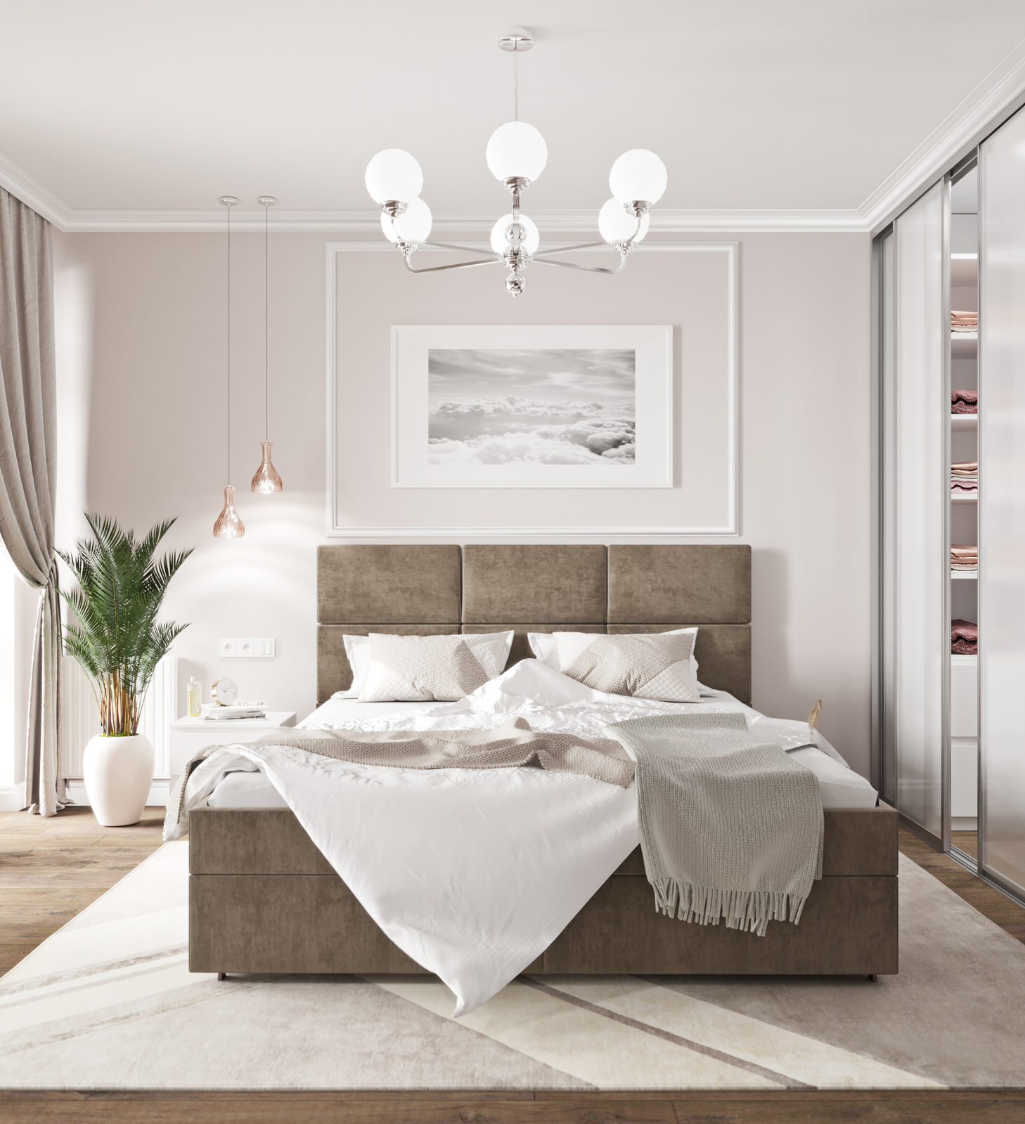 Квартира в неоклассике 40 кв.м.