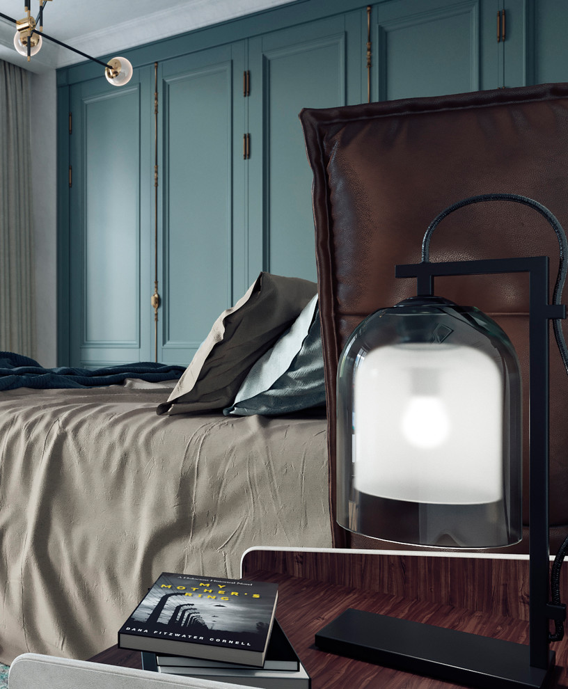 Обложка проекта: Дизайн  спальни в американском стиле