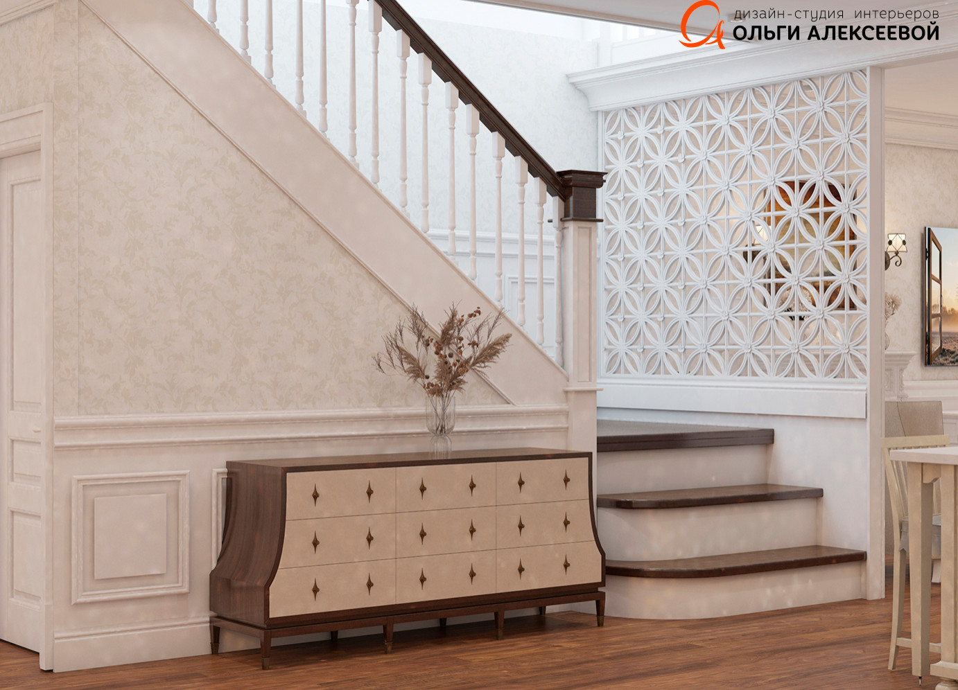 Американская классика в таунхаусе площадью 310 м2.