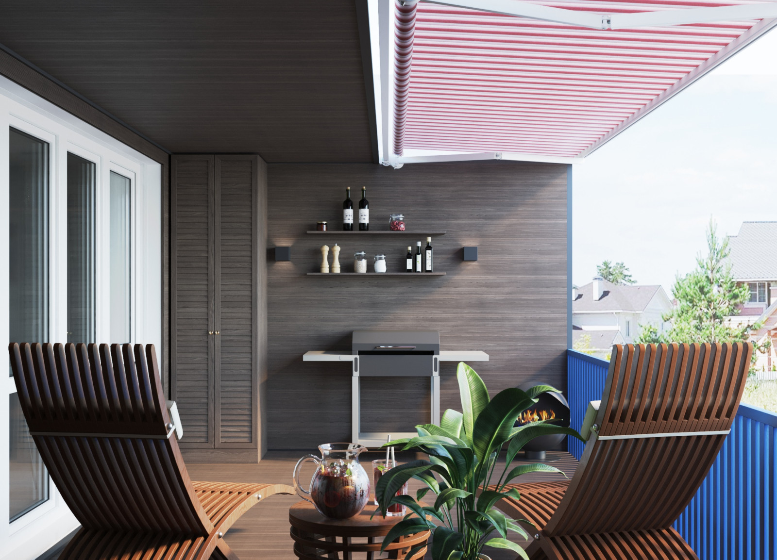 интерьер бытовки рыбака