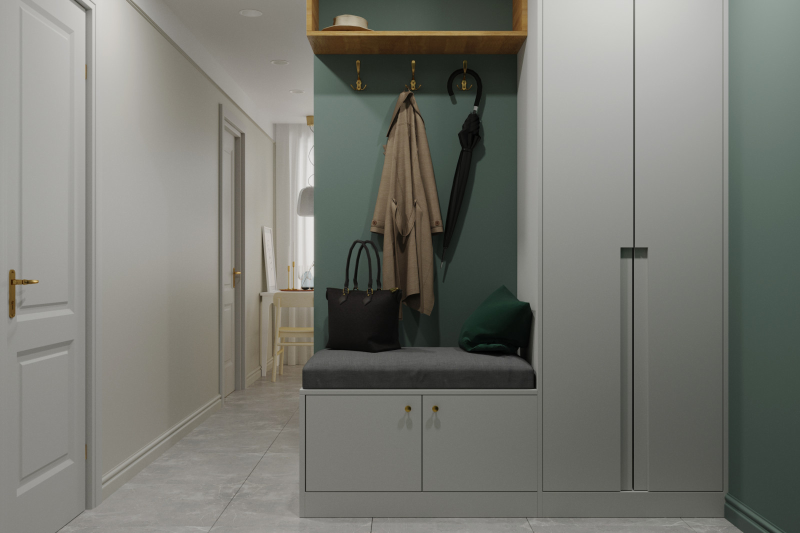 Проект: Тимирязевская ул., 40 кв.м.