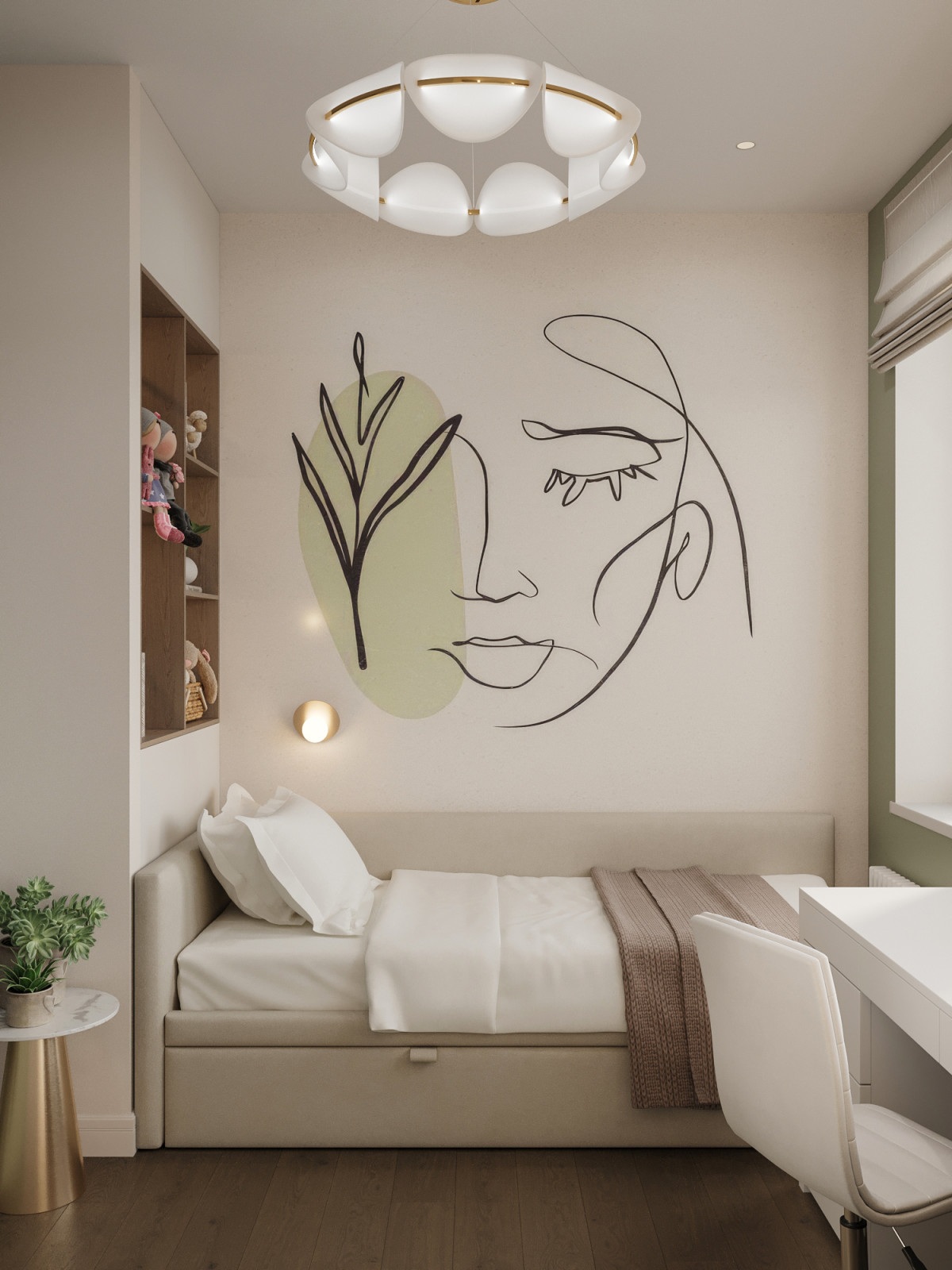 Идеальная квартира для семьи с двумя детьми