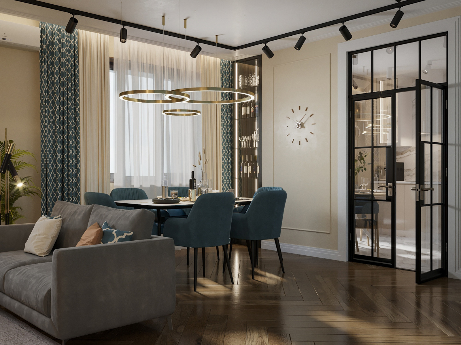 Дизайн квартиры в г. Омске ЖК "Серебряный берег"