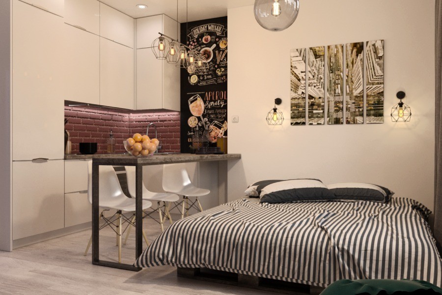 Квартирка холостяка