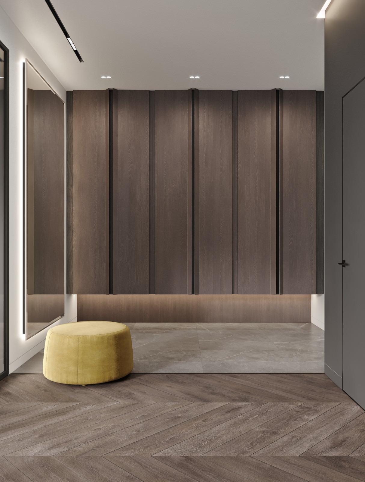 Дизайн - проект апартаментов в современном стиле