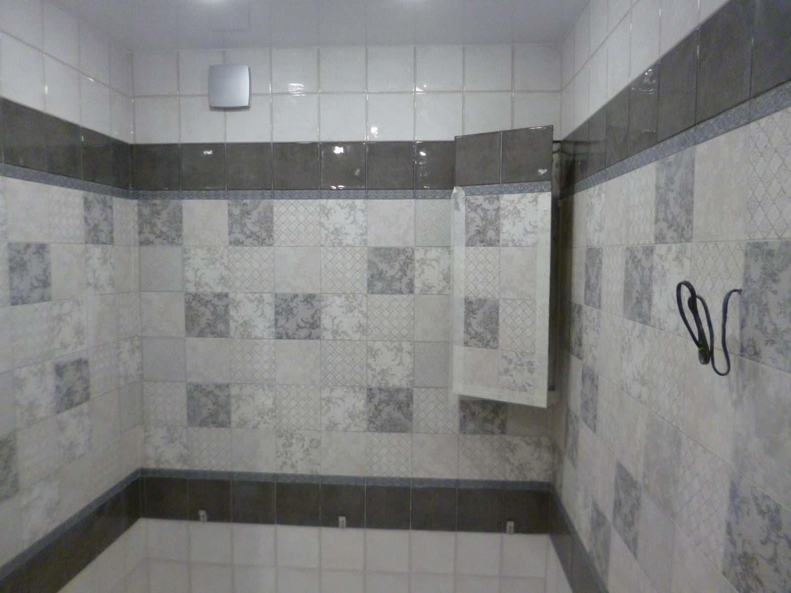 Обложка проекта: Ванная комната "Белые росы" № 2