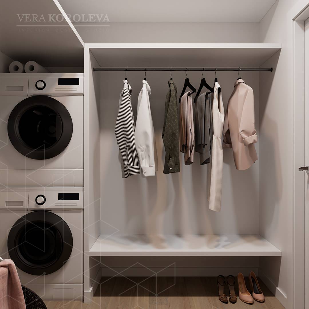 Дизайн-проект двухкомнатной квартиры в Москве в ЖК "Первый Московский"