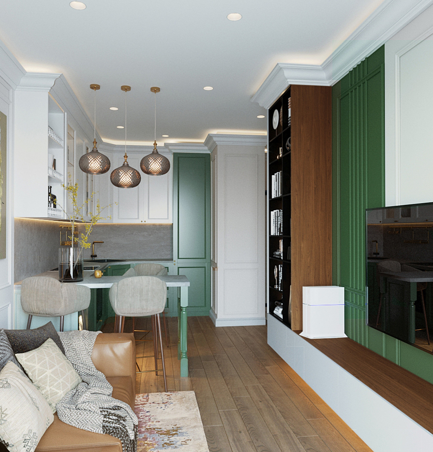 Дизайн интерьера квартиры  ЖК "Евпатория"