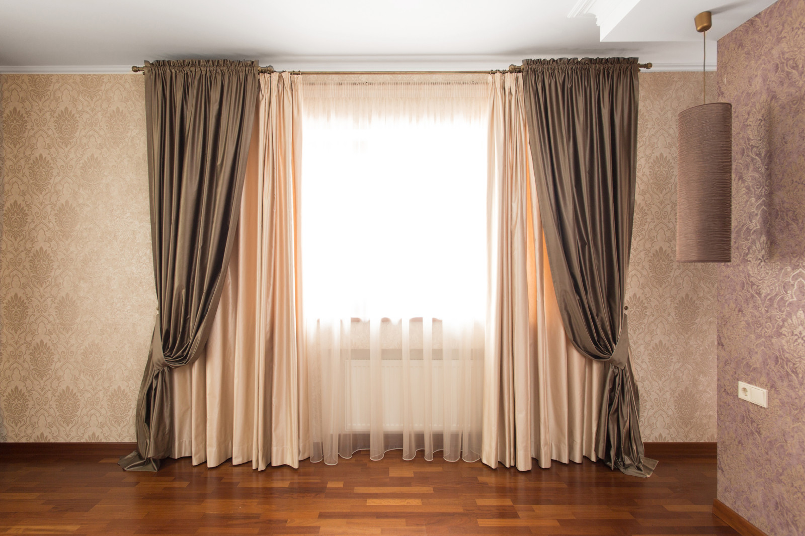 Текстильное оформление загородного дома