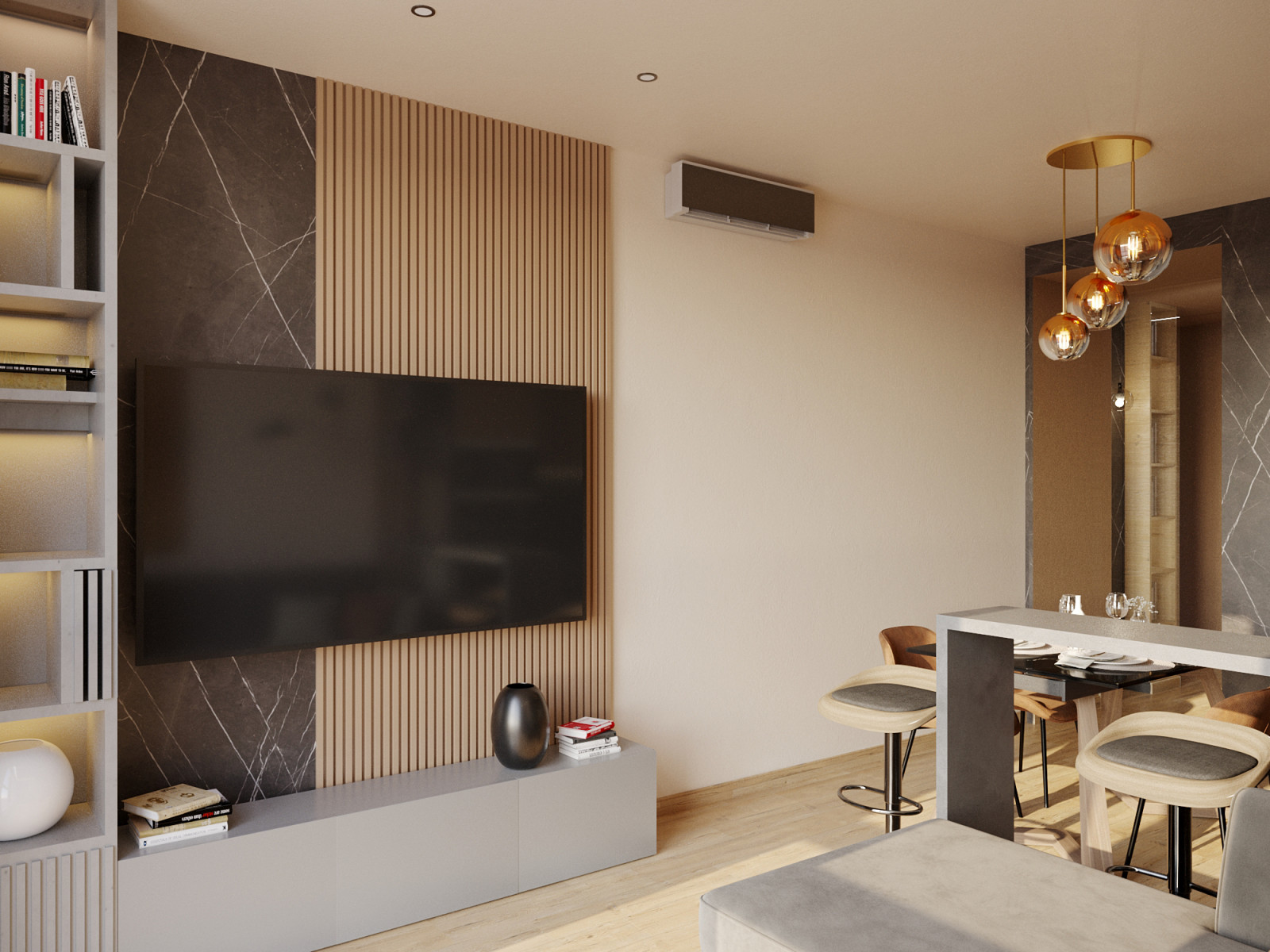 Трехкомнатная квартира 98 кв.м. в ЖК "Западный порт"