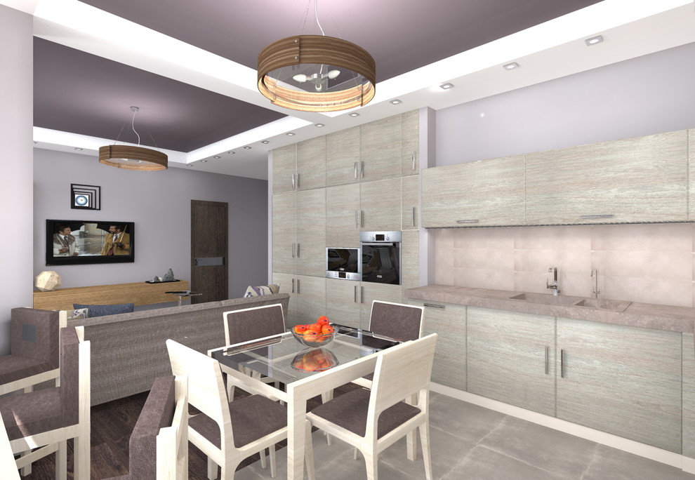 Дизайн-проект квартиры в ЖК "Дирижабль" на Профсоюзной ул.