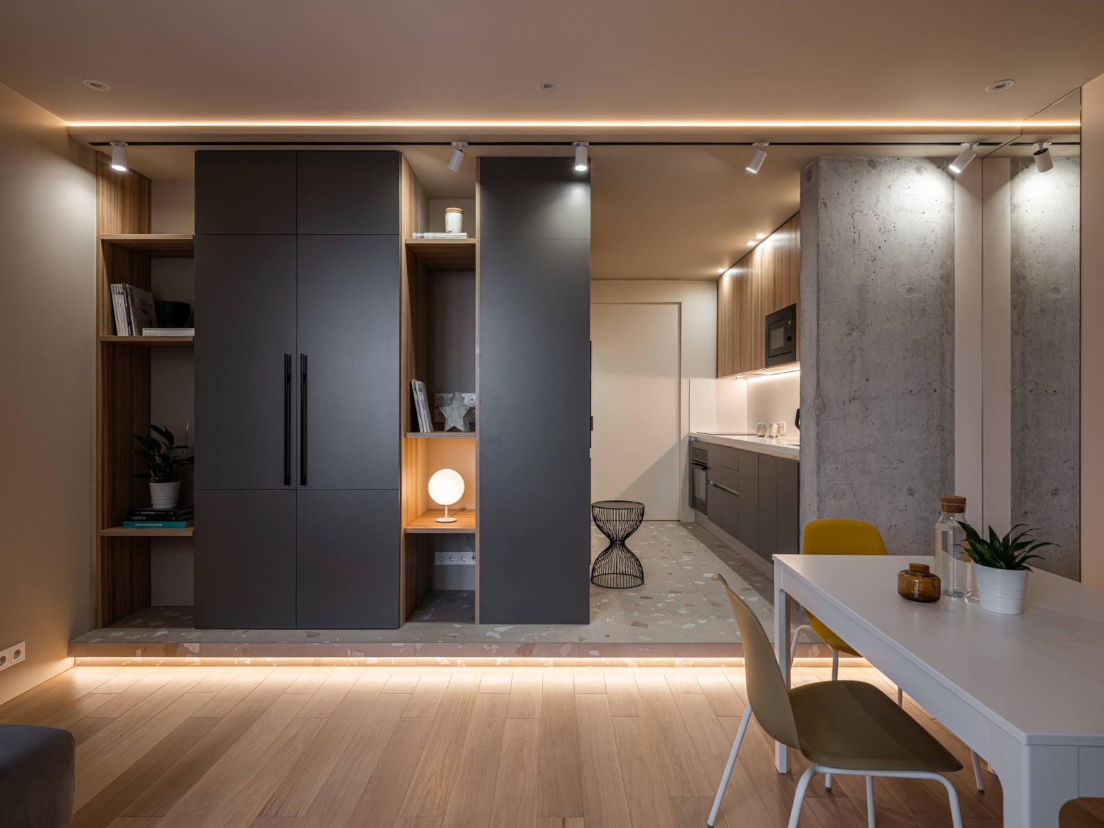 Обложка проекта: Кухня в холле