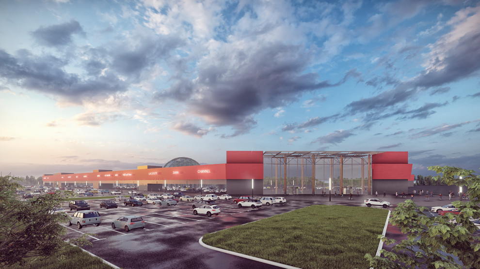 Concept for the shopping center