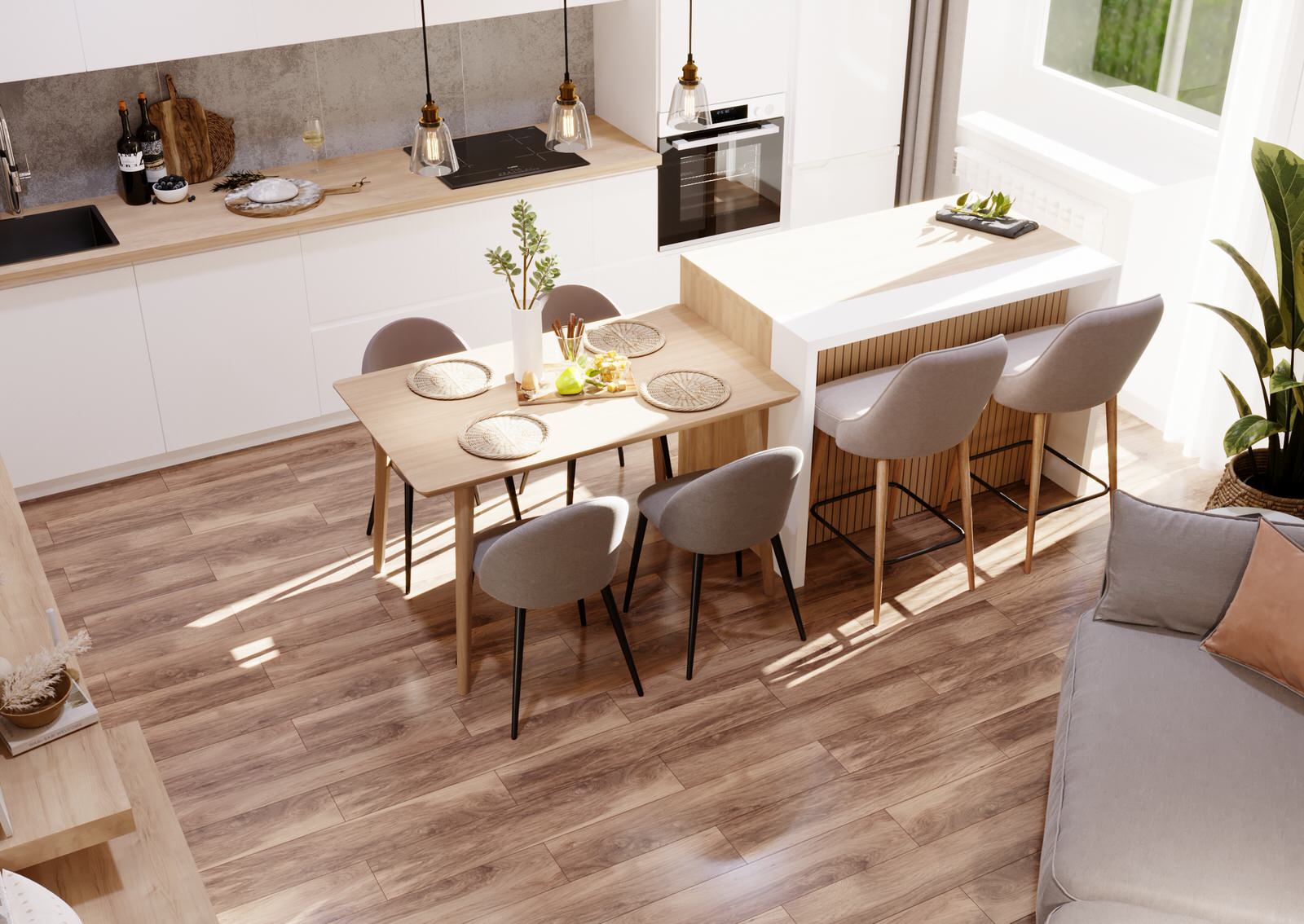 Кухня в скандинавском стиле