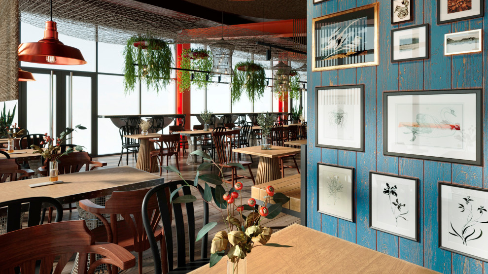 Fast food restaurant "The Fisherman's House"