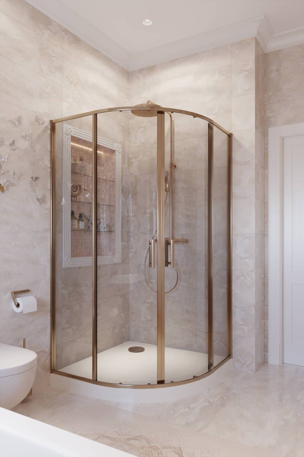 Дизайн и ремонт таунхауса в ЖК «Николинские ключи» — Роскошь вне времени