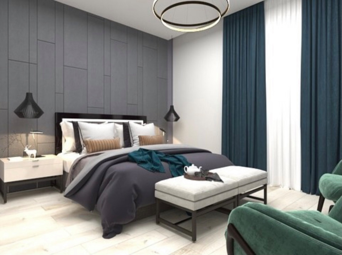 Интерьер дома 150 кв.м. в "Солнечном"