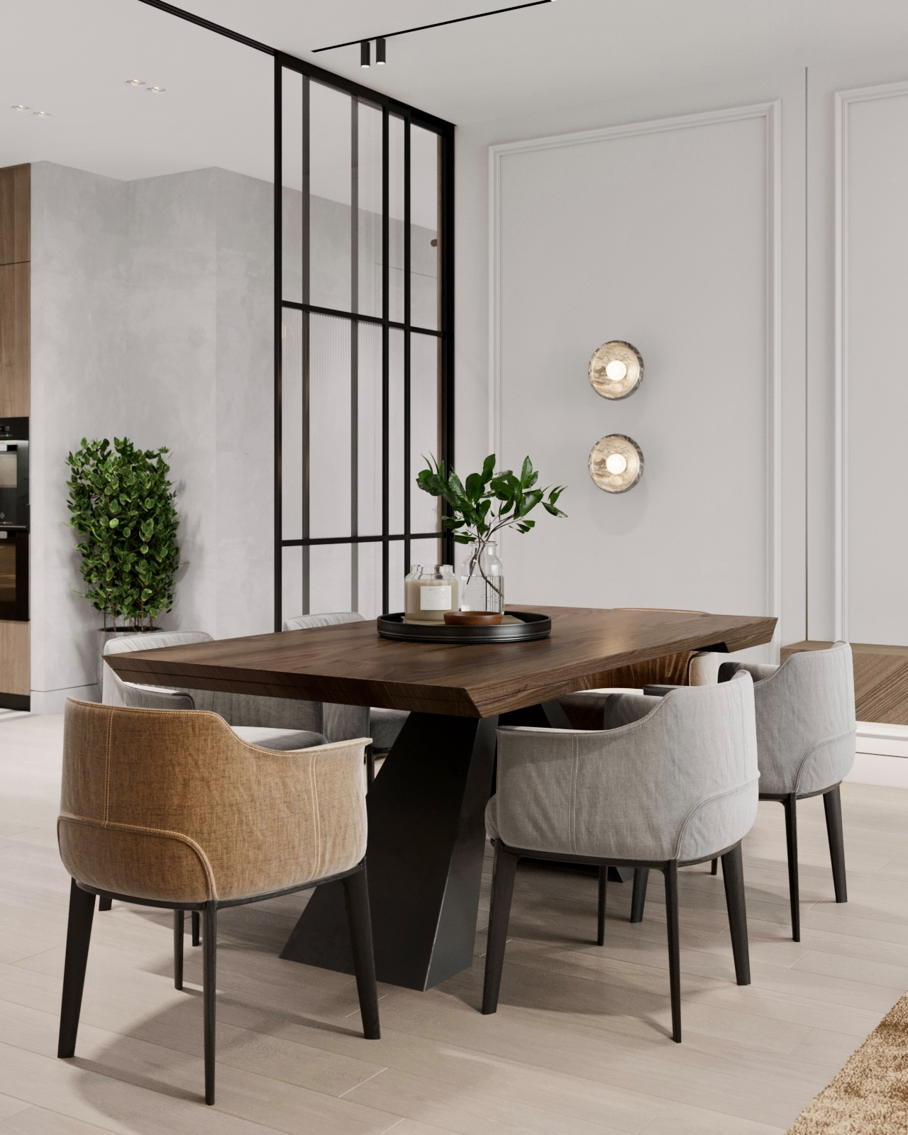 Стильная квартира в ЖК Триколор