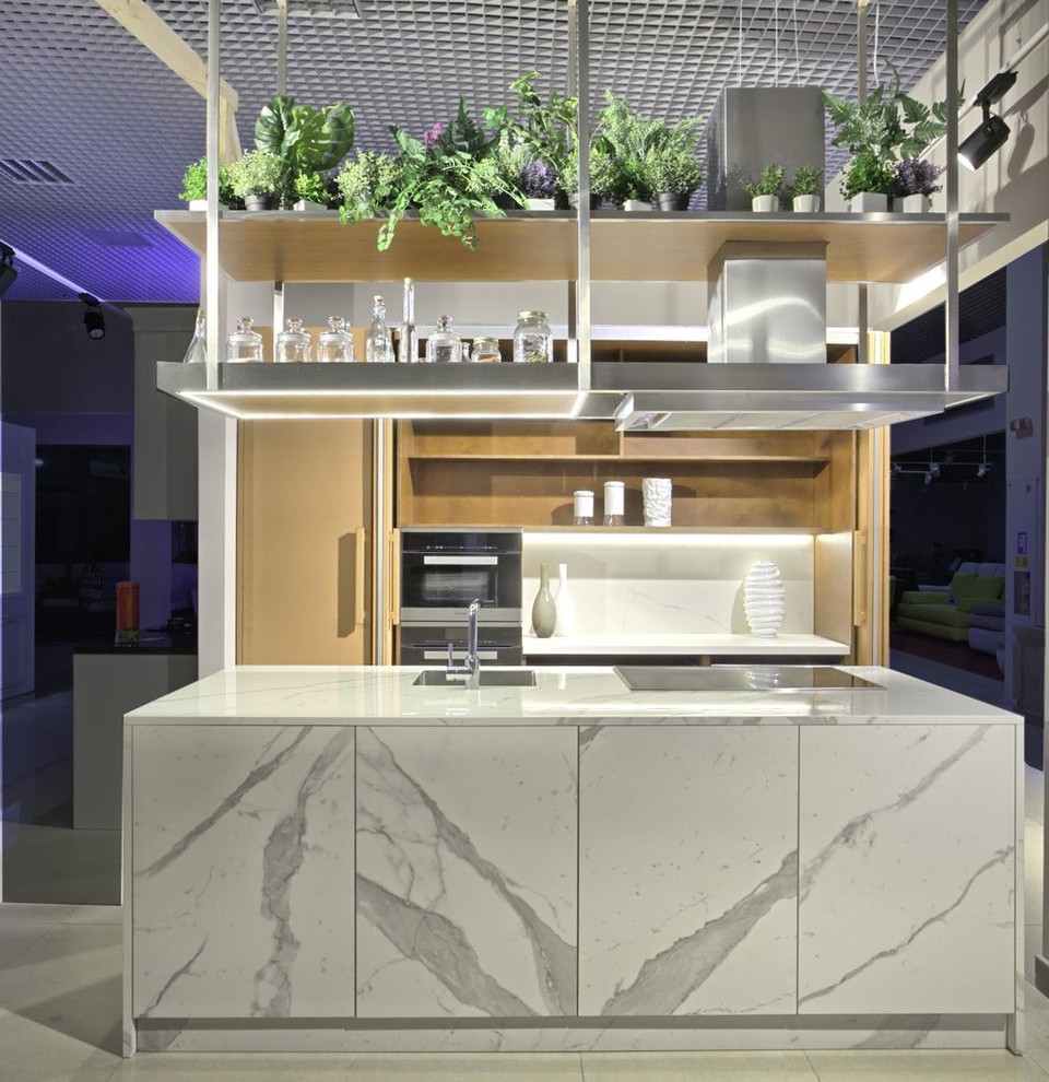 Solid leather and stone