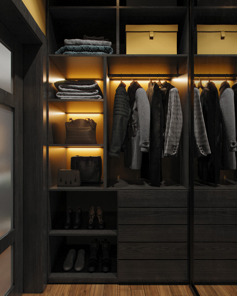 Спальня с библиотекой