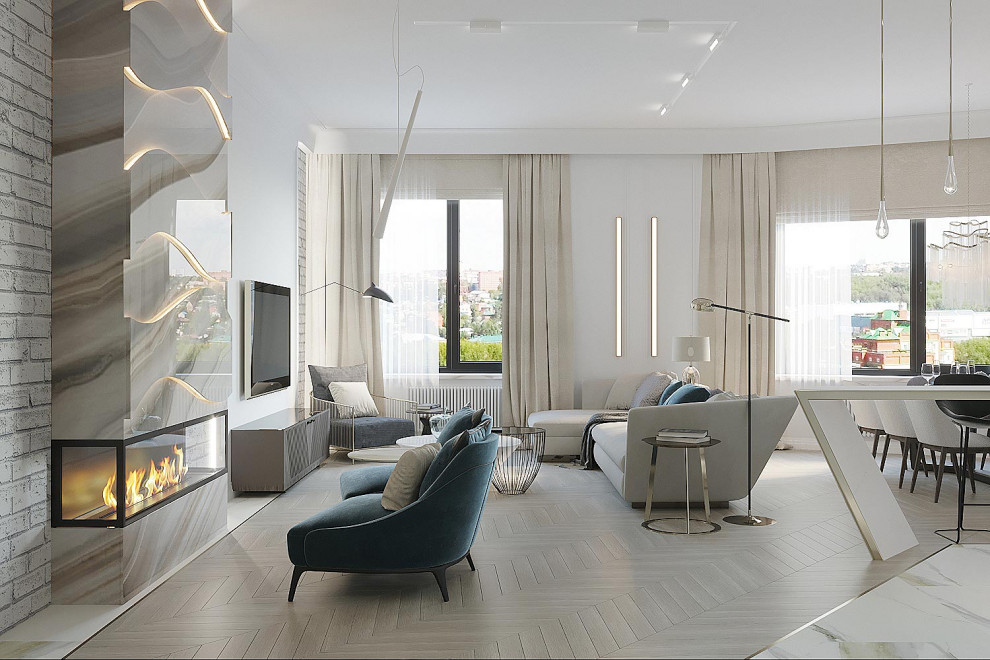 ДИЗАЙН ПРОЕКТ МОСКВА - ЖК СВОБОДА