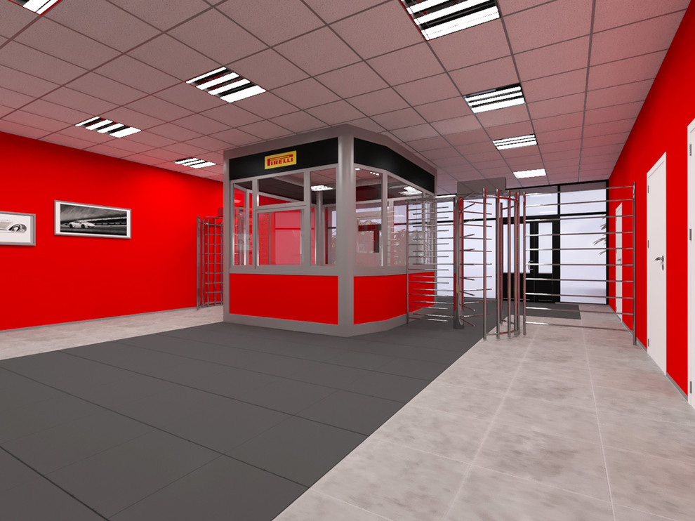 Дизайн и благоустройство территории для шинного завода Pirelli