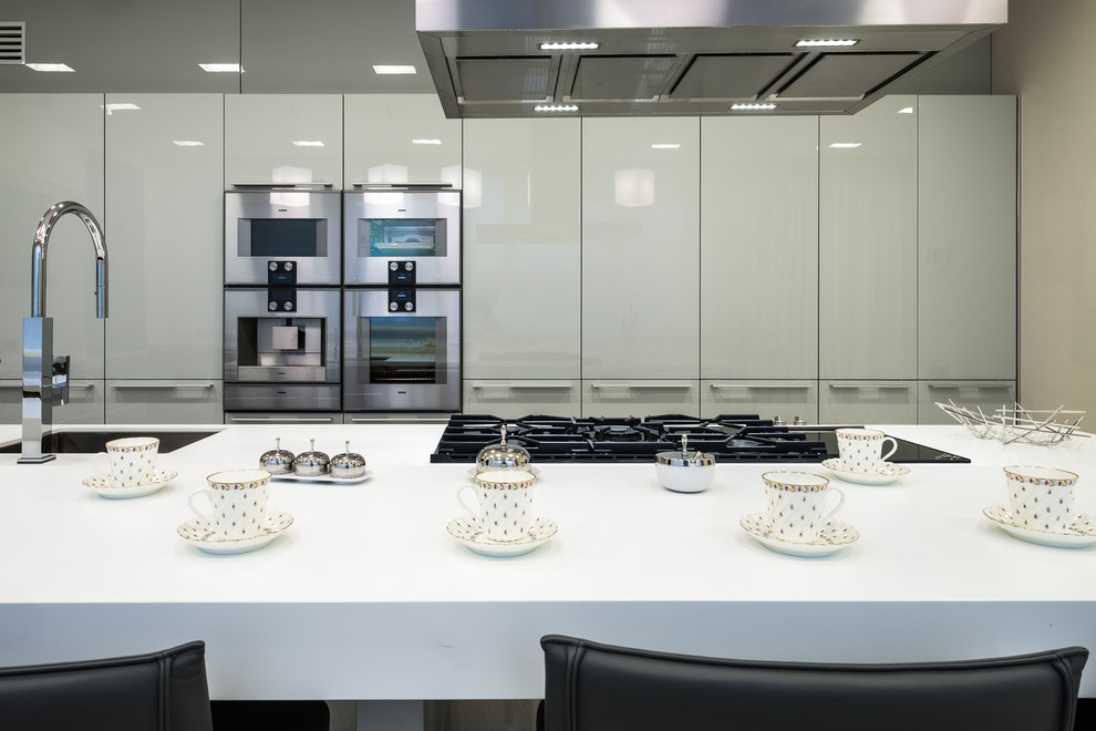 Просторный загородный дом в современном стиле