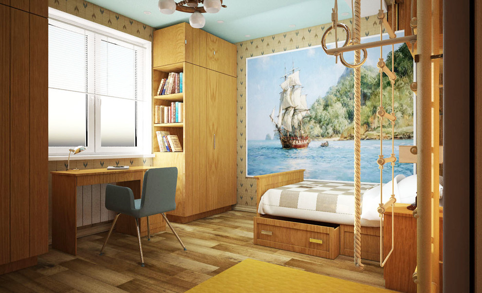 Обложка проекта: Квартира на Челюскинцев. Детская.