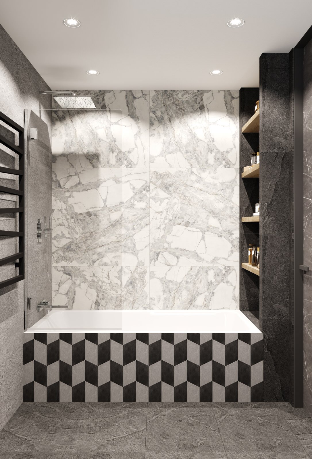 Квартира 83 кв. м. в современном стиле ЖК Life- Кутузовский.