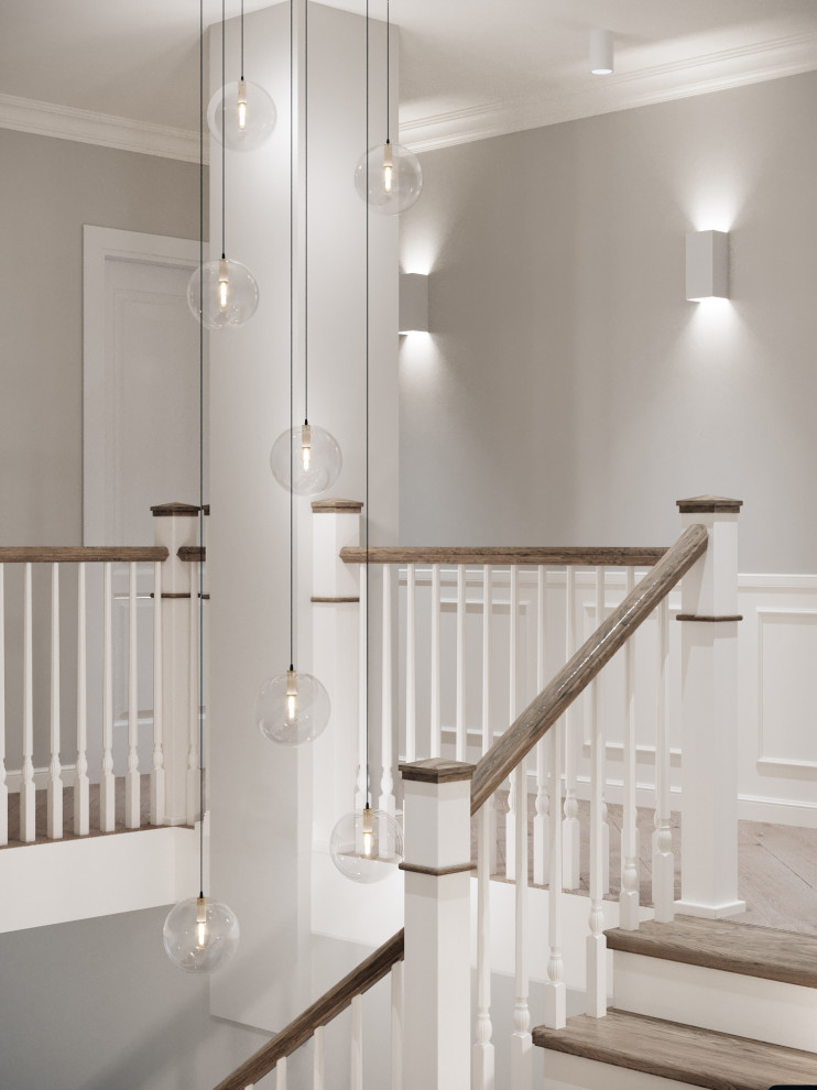 Лаконичный дизайн для загородного дома в Одинцово