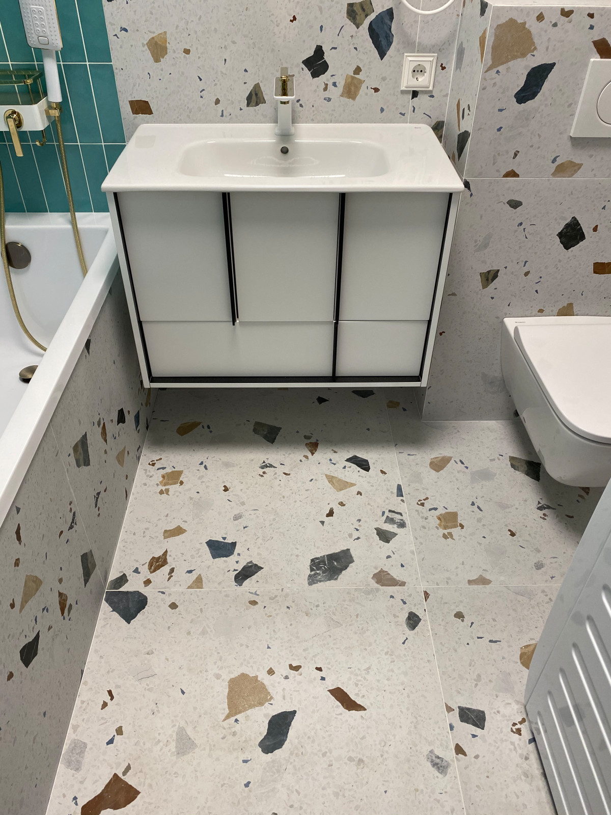 Совмещенный санузел под ключ