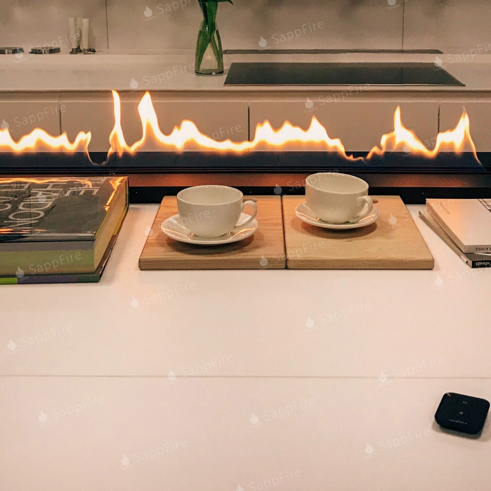 Биокамин на Кухне: Элегантный Дизайн и Уютная Атмосфера