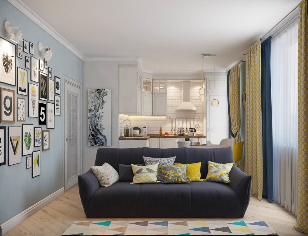 Интерьер квартиры в ЖК Гармония (г. Казань)